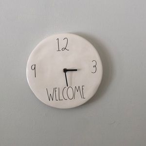Rae Dunn wall clock
